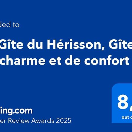 Le Gite Du Herisson, Gite De Charme Et De Confort Le Menoux Buitenkant foto
